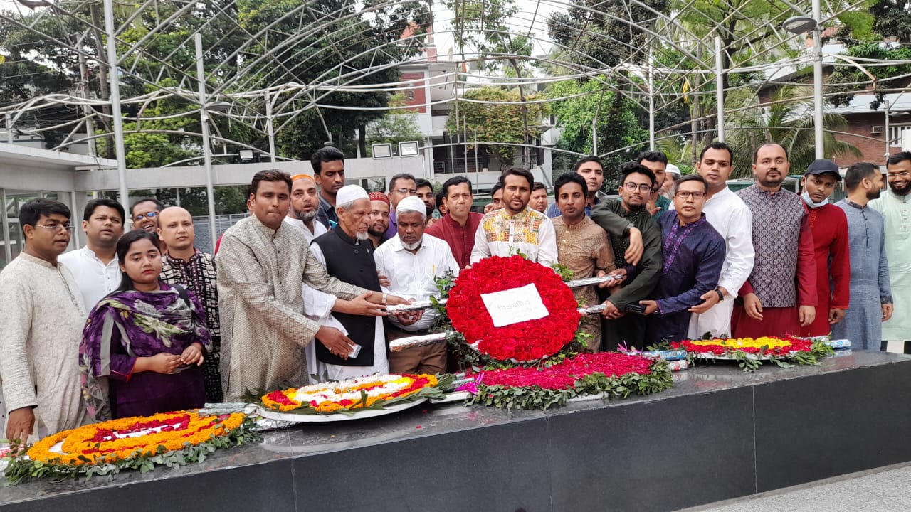 বিএমটিএ’র নবগঠিত কমিটির পরিচিতি সভা ও বঙ্গবন্ধুর প্রতিকৃতিতে শ্রদ্ধা